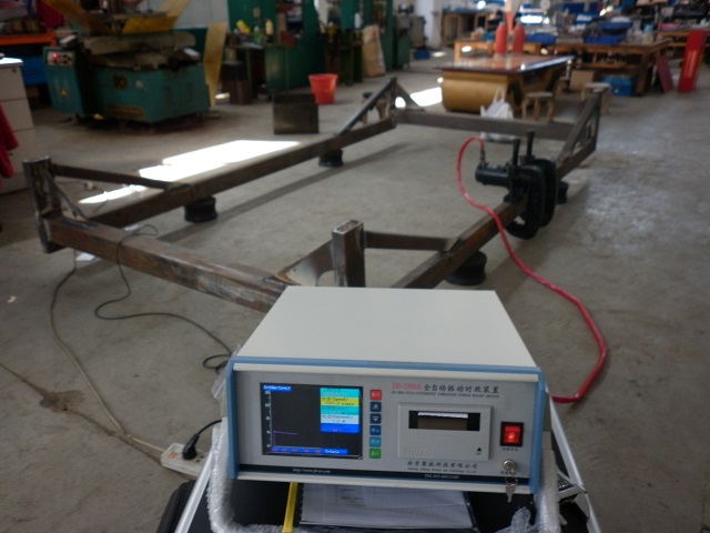 JH振動時效設(shè)備在高強度鋁合金大型梁類零件中的應(yīng)用