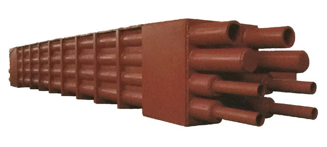 箱形水冷梁振動(dòng)時(shí)效去應(yīng)力案例