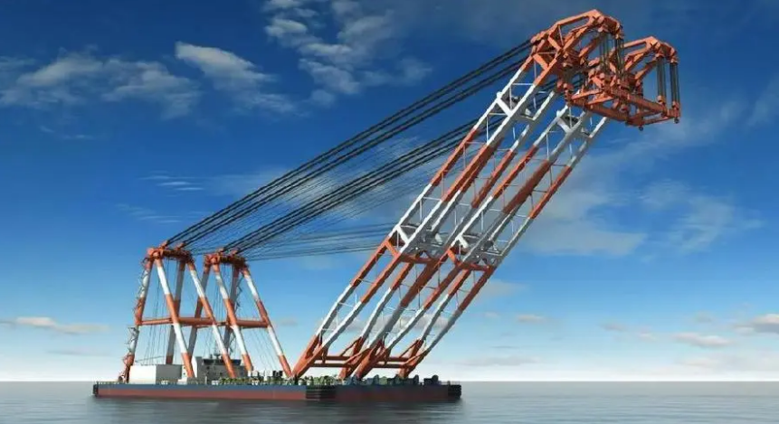 浮式起重機靜載、動載應(yīng)力測試