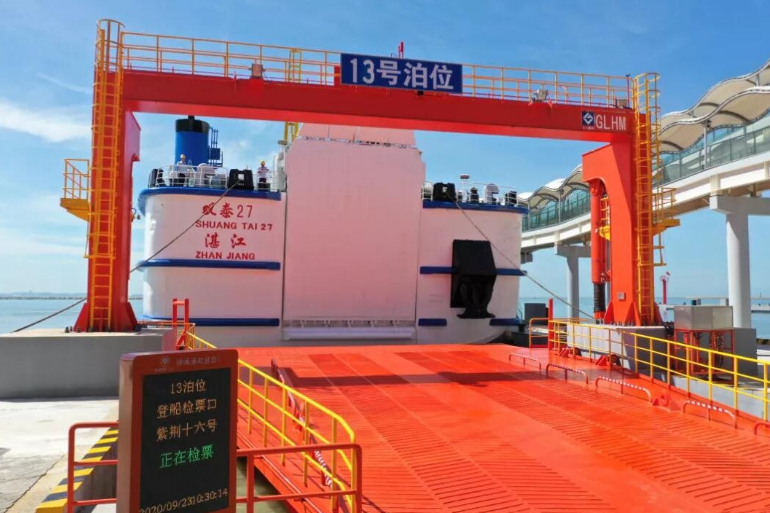 動(dòng)態(tài)應(yīng)變儀在滾裝連接橋安全測(cè)試中應(yīng)用